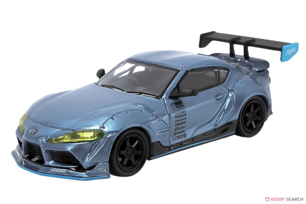 1/64 Toyota GR Supra Pandem GR Supra Metallic Blue