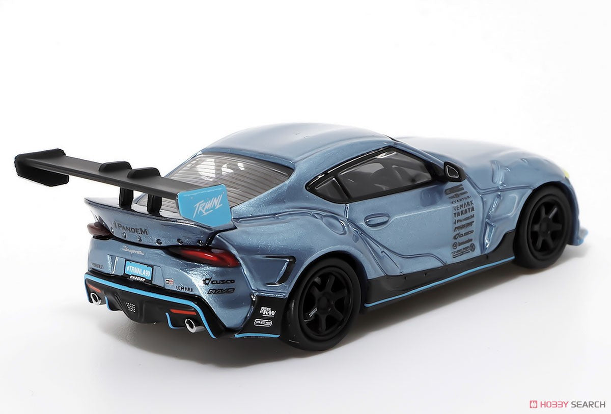 1/64 Toyota GR Supra Pandem GR Supra Metallic Blue