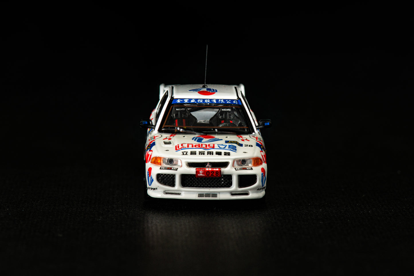 1/64 Mitsubishi Lancer Evolution III Hong Kong Beijing 555 Rally 1996 - #28