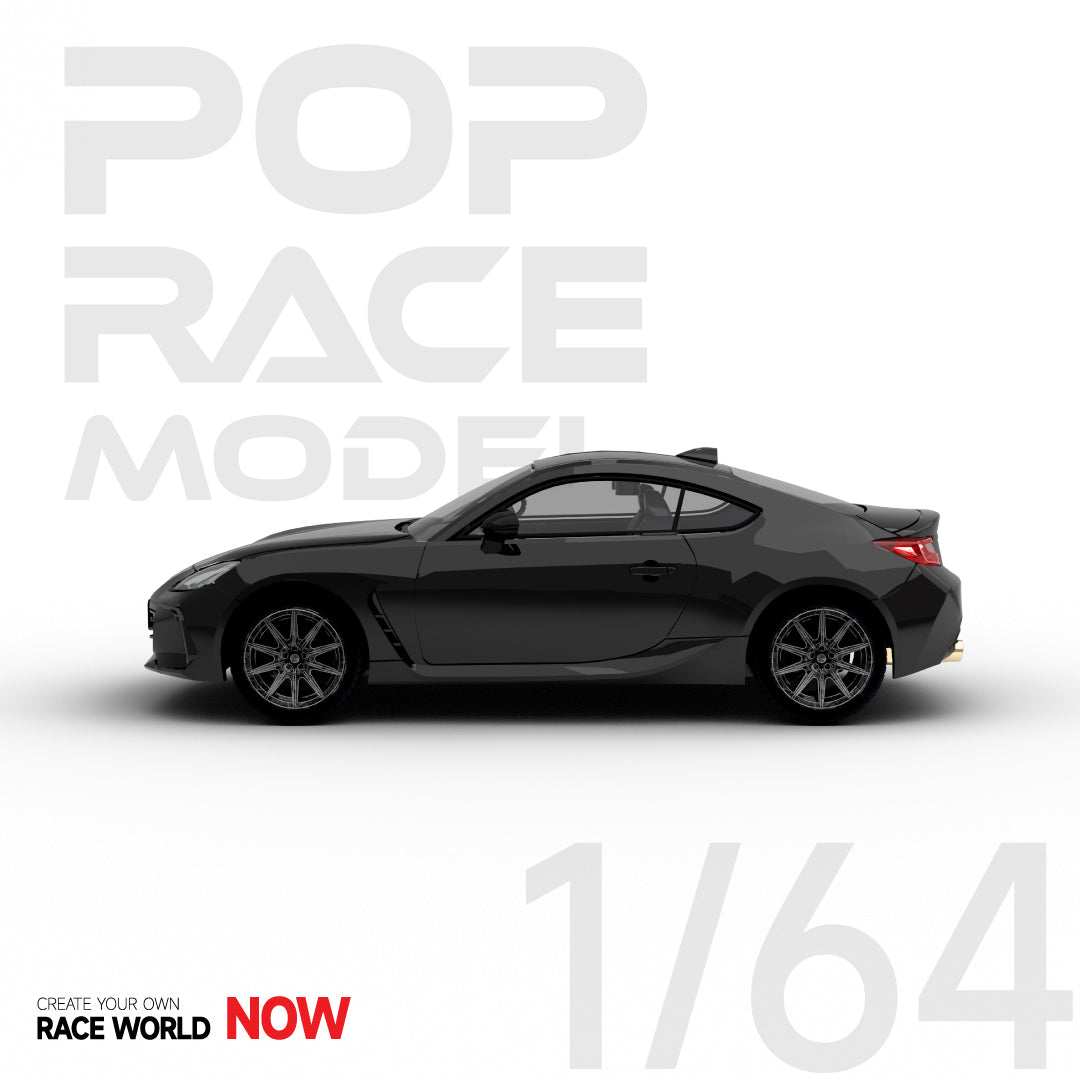 **PRE ORDER** - 1/64 Subaru BRZ 2022 - Black Silica