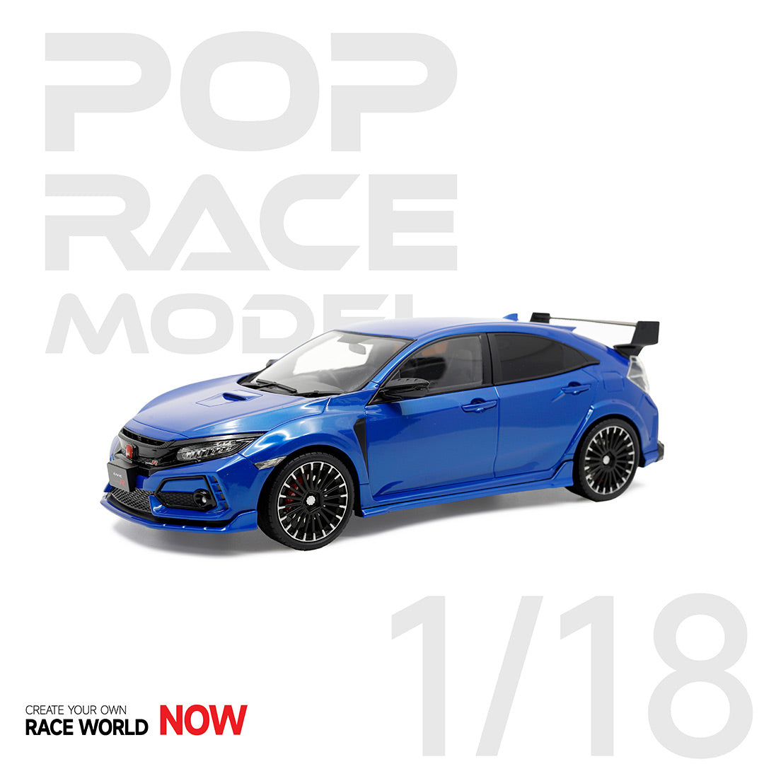 **PRE ORDER** - 1/18 Honda FK8 Mugen Civic Type R - Blue