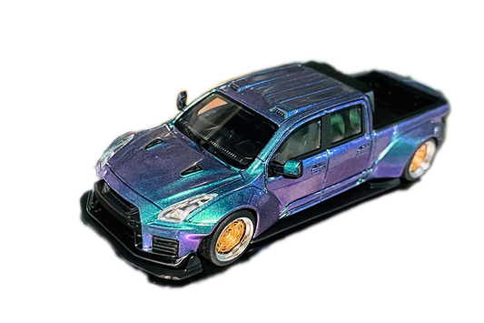 1/64 Nissan Pick Up - Godzilla Pick Up Track - Magic Purple